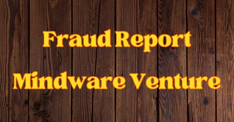 fraud report mindware venture